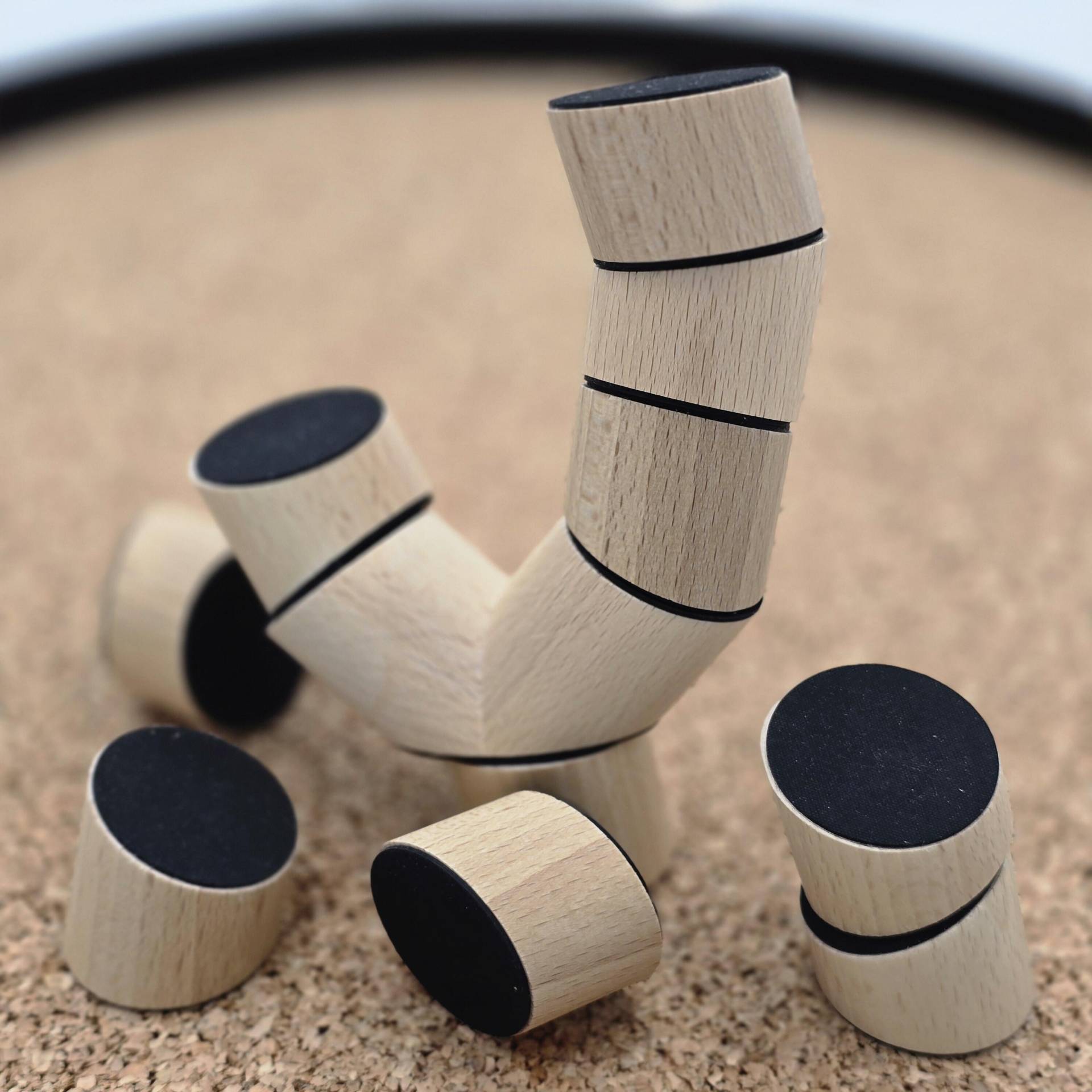 Frechling - Loggos Verrücktes Stapelspiel Buchenholz