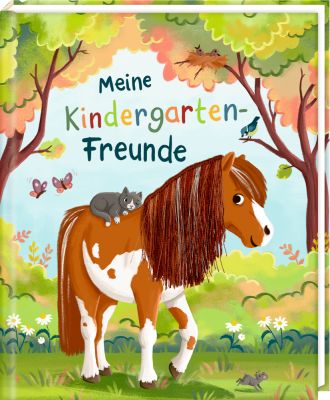 Freundebuch mit Ponymähne: Meine Kindergarten-Freunde