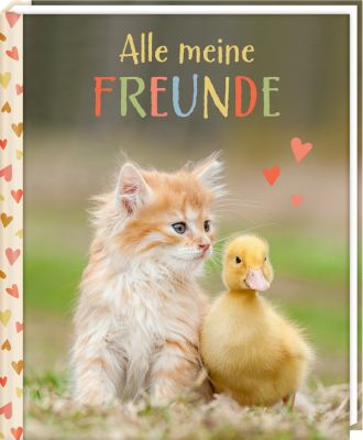 Freundebuch mit Stickern: Tierkinder - Alle meine Freunde Freundebuch mit Stickern: Tierkinder - Alle meine Freunde