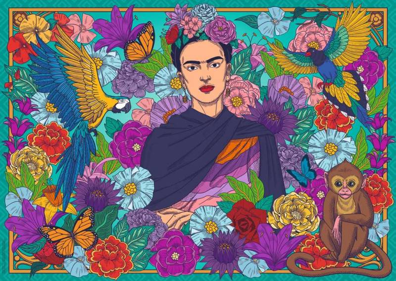 Frida Kahlos Paradies: Papageien, Affen und Bl�ten