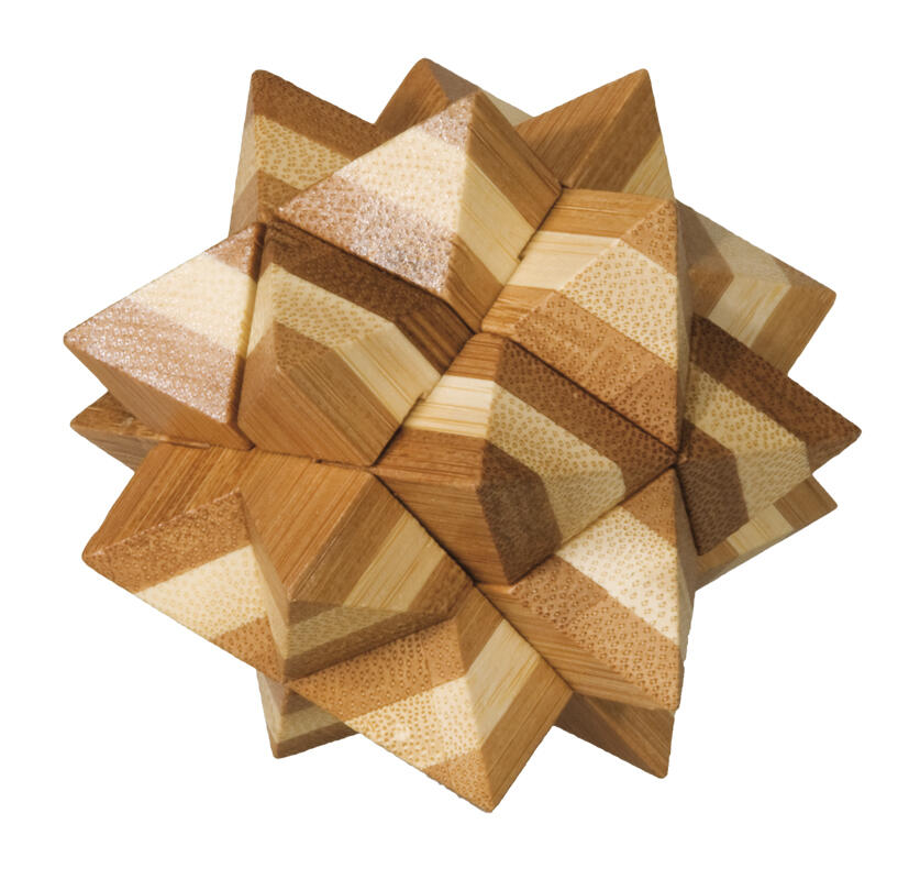 Fridolin - Bambus Knobelspiel Stern