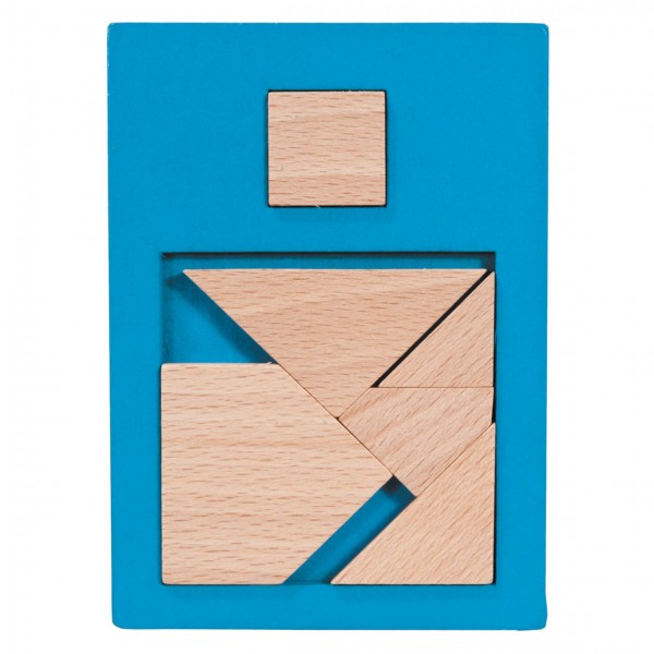 Fridolin IQ Test Extra Piece "Blau" - Quadrat klein 1 Fridolin IQ Test Extra Piece "Blau" - Quadrat klein 1