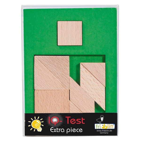Fridolin IQ Test Extra Piece "Grün" - Quadrat klein 2 Fridolin IQ Test Extra Piece "Grün" - Quadrat klein 2