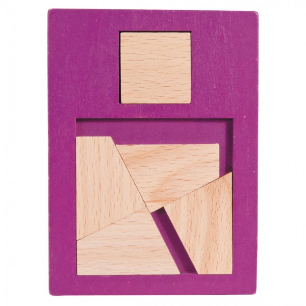 Fridolin IQ Test Extra Piece "Lila" - Quadrat groß