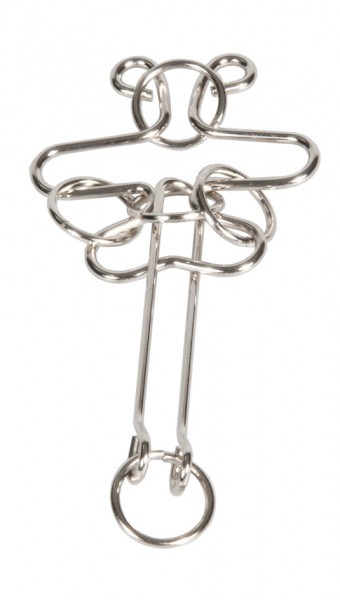 Fridolin IQ Test Metall-Puzzle "Baum"