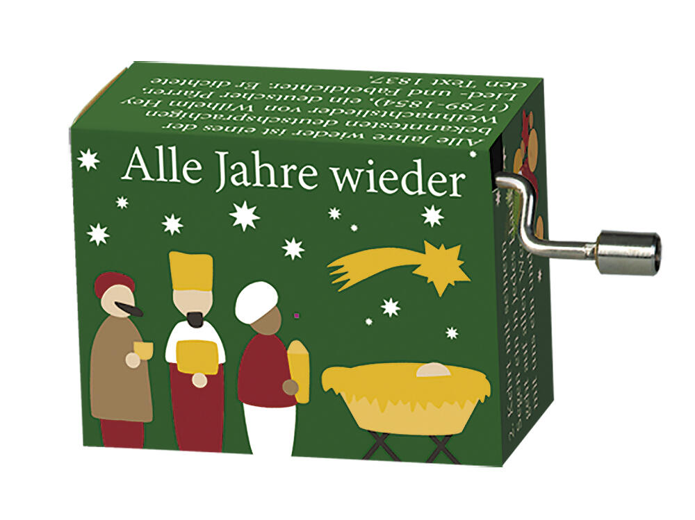Fridolin - Spieluhr, Alle Jahre wieder