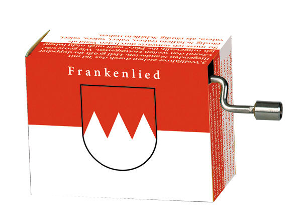 Fridolin - Spieluhr, Frankenhymne, Wappen