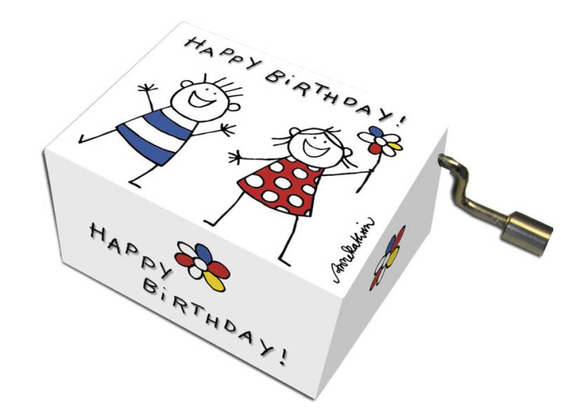 Fridolin - Spieluhr, Happy Birthday, Junge & Mädchen Fridolin - Spieluhr, Happy Birthday, Junge & Mädchen