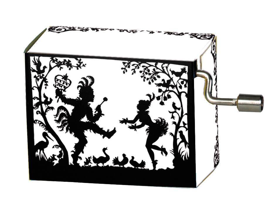 Fridolin - Spieluhr, Papagenos Glockenspiel, Reiniger, Papage