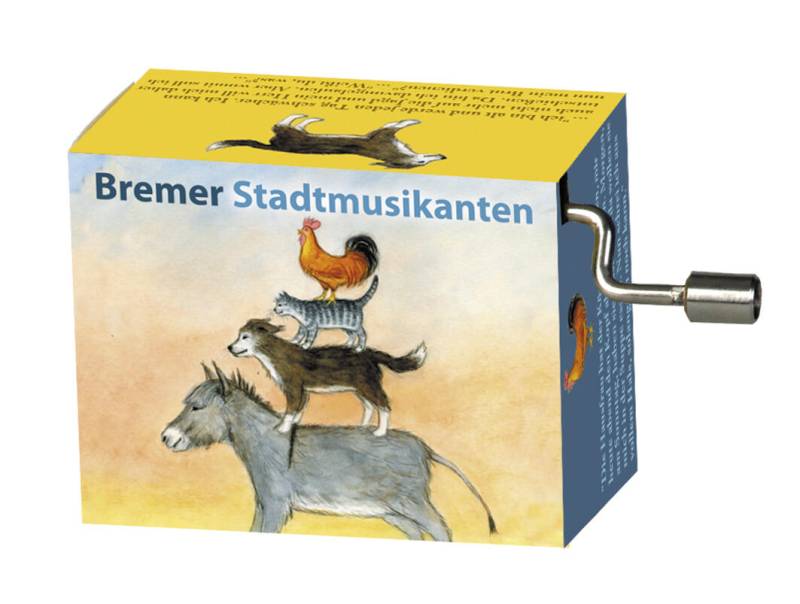 Fridolin - Spieluhr Bremer Stadtmusikanten Fridolin - Spieluhr Bremer Stadtmusikanten
