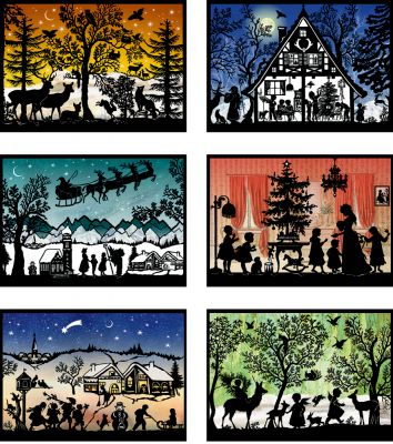 Frohe Weihnachtszeit, Miniatur-Adventskalender (Behr)