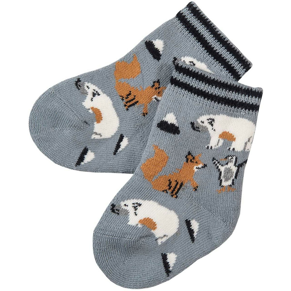Frotteesöckchen arktische Tiere 17/18