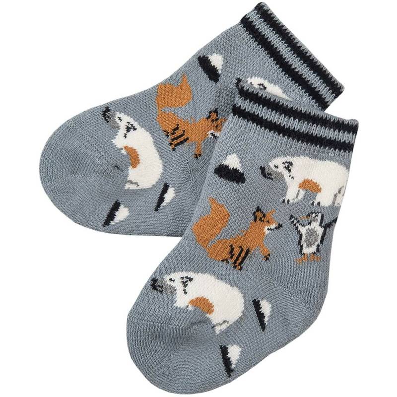 Frotteesöckchen arktische Tiere 17/18
