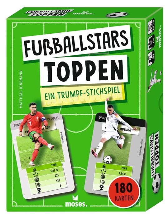 Fu�ballstars Toppen: Ein Trumpf-Stichspiel