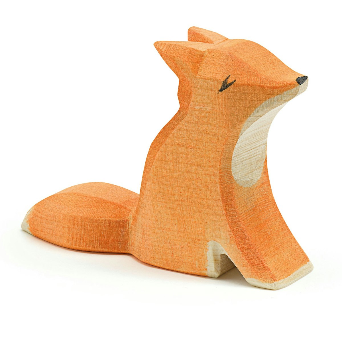 Fuchs klein sitzend Holzfigur 4,5 cm Fuchs klein sitzend Holzfigur 4,5 cm