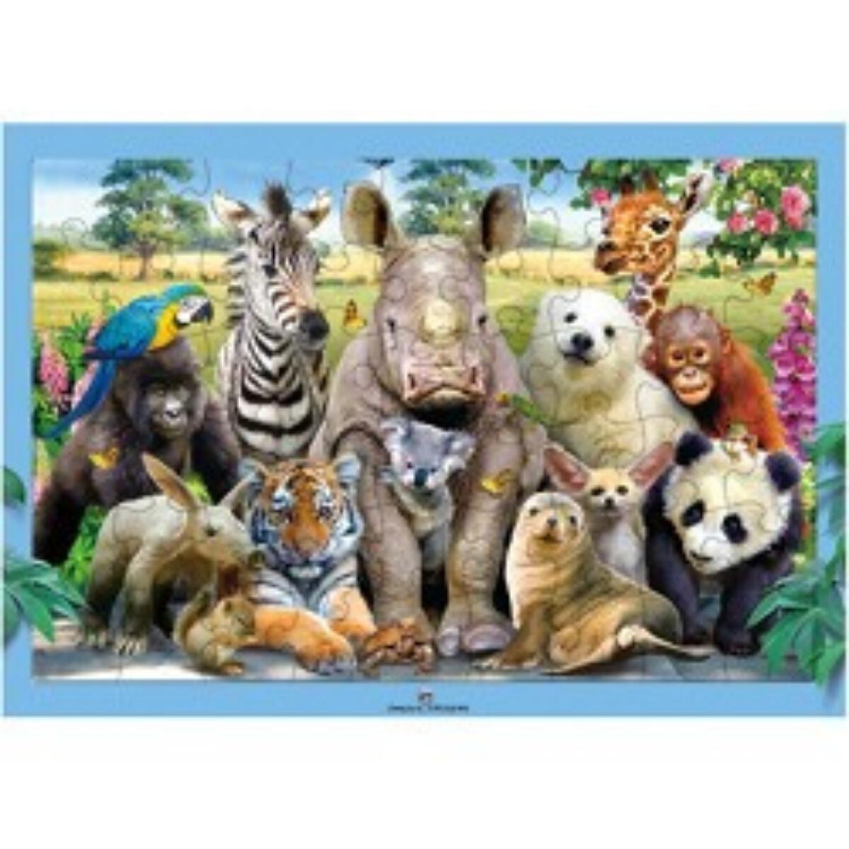 Fun Trading - 3D-Livelife Puzzle Tieriesches Klassenfoto