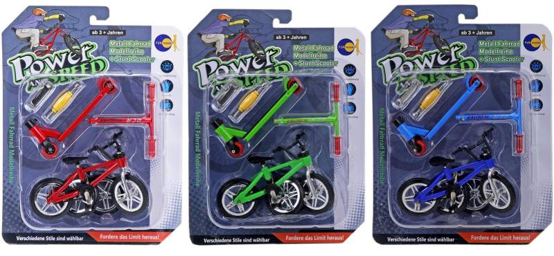 Fun Trading - Fingerbike + Stunt Scooter Metall