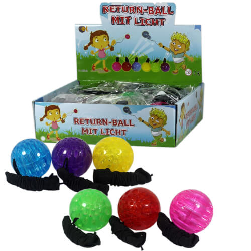 Fun Trading - Retourn Ball mit Licht / 1 Stück