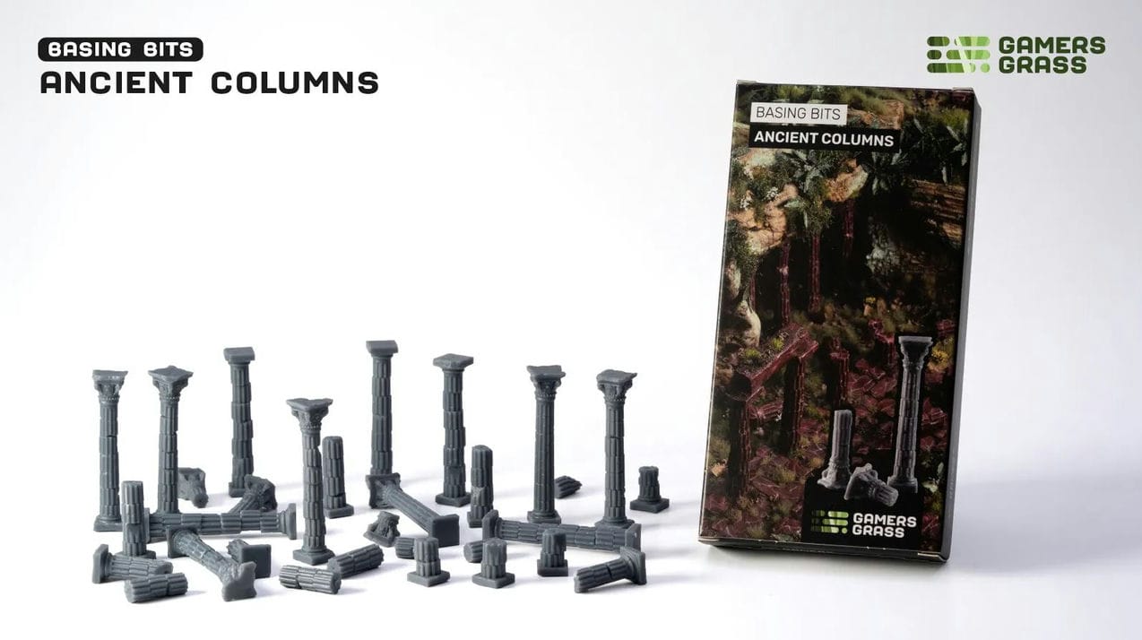 GamersGrass Ancient Columns Basing Bits Basing Terrain Basing Material GGBB-AC