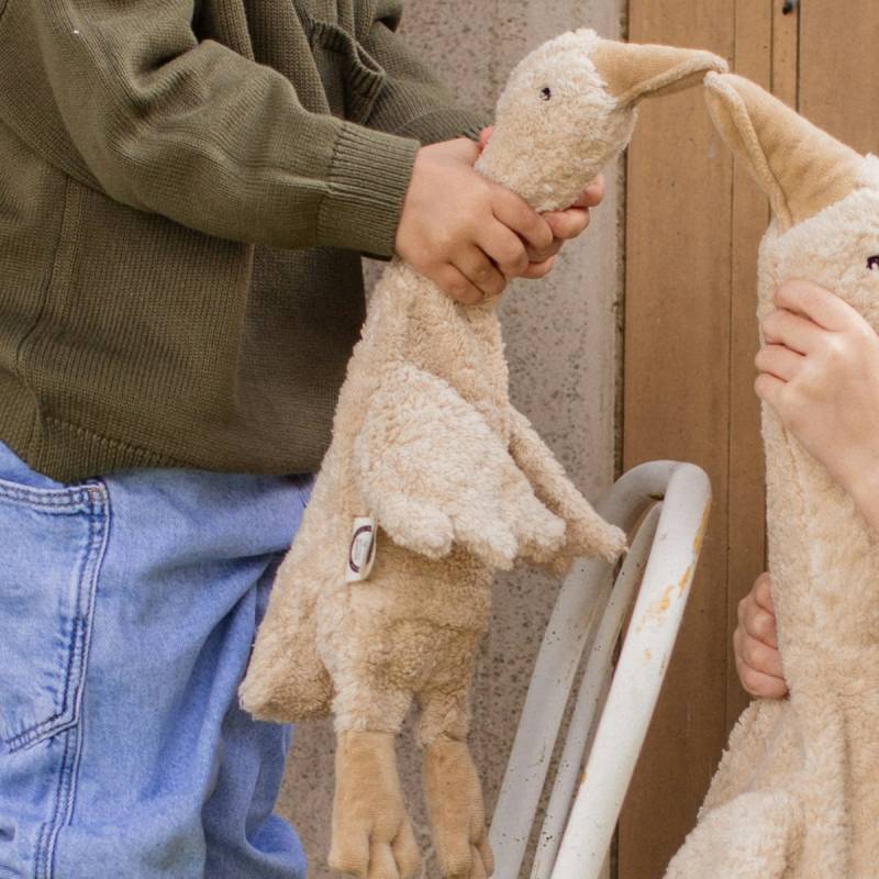Gans klein Traubenkern Kuscheltier Wärmekissen leinen Gans klein Traubenkern Kuscheltier Wärmekissen leinen