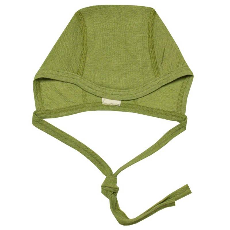 Ganzjahres Babymütze für Neugeborene grün 74/80