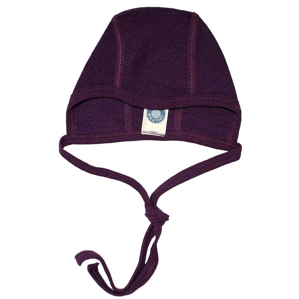 Ganzjahres Babymütze für Neugeborene pflaume 74/80