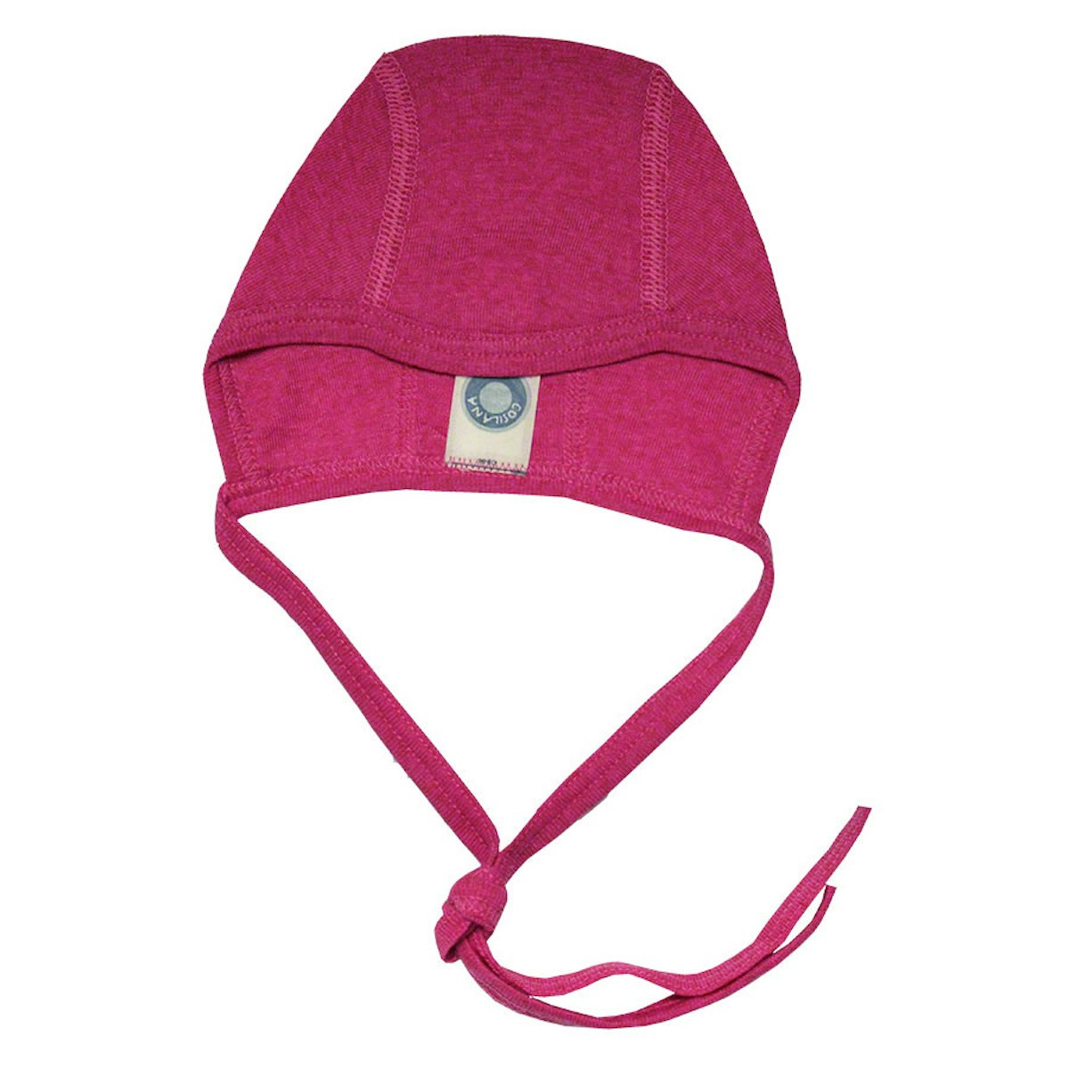Ganzjahres Babymütze für Neugeborene pink 50/56