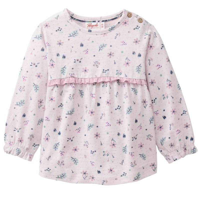 Geblümtes Langarmshirt flieder 98/104 Geblümtes Langarmshirt flieder 98/104