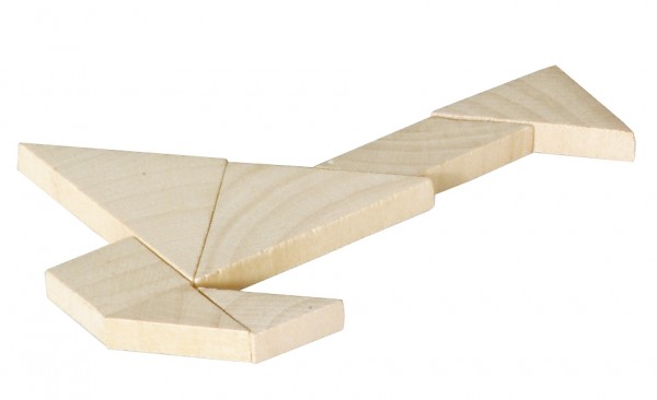 Geduldspiel "Quadrat" (Tangram)