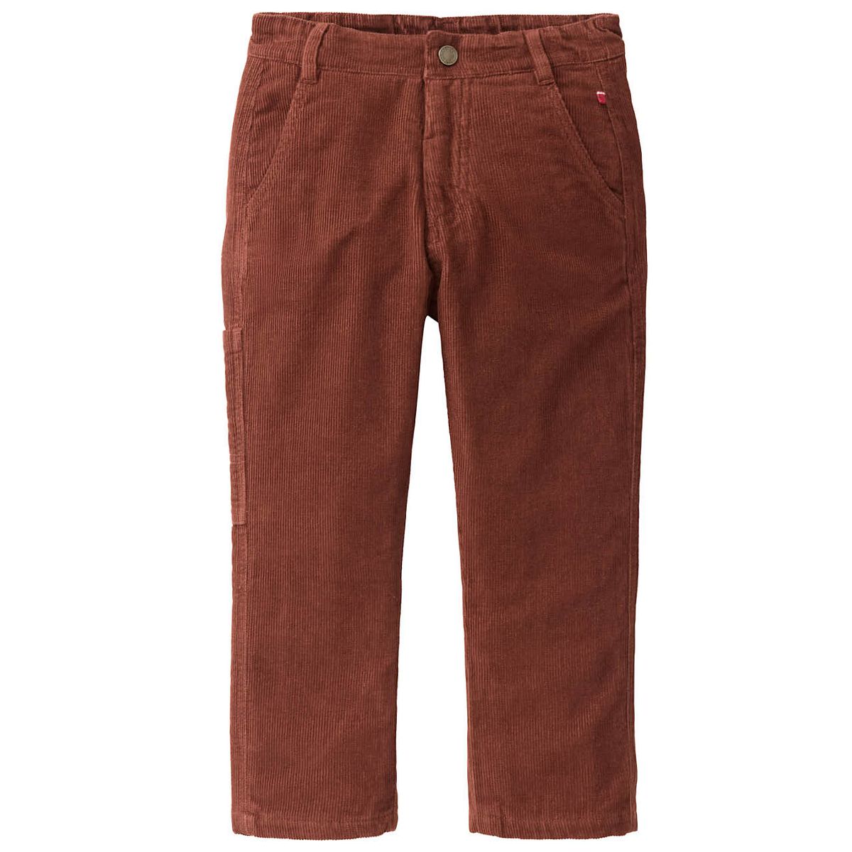 Gefütterte Cord Hose mahagoni 116