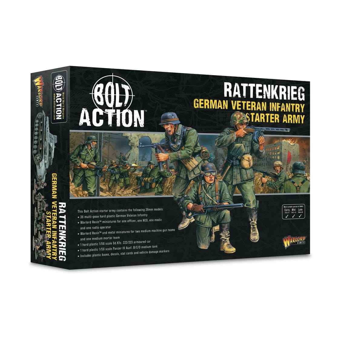 German Veteran Infantry Starter Army 28mm Bolt Action