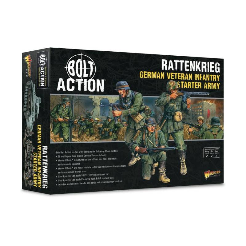 German Veteran Infantry Starter Army 28mm Bolt Action