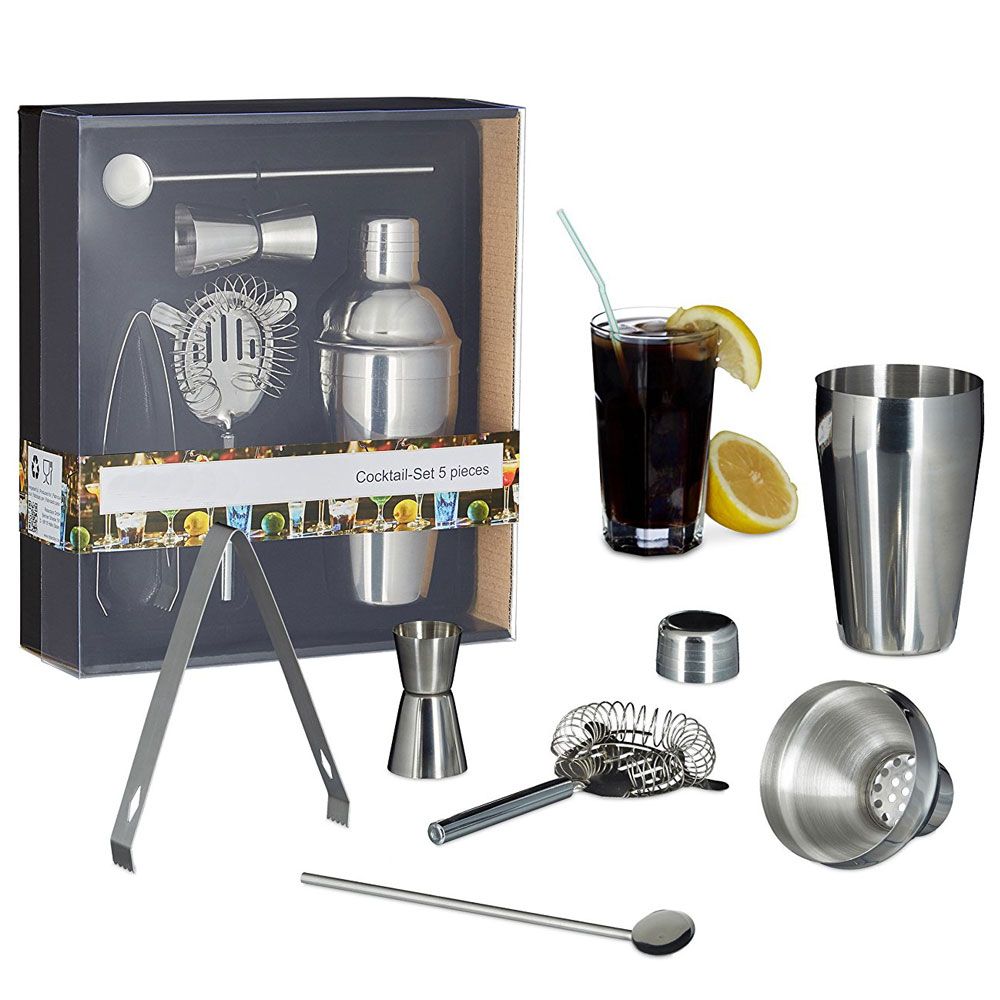 Cocktail Set 5-teilig - Barkeeper Edition Cocktail Set 5-teilig - Barkeeper Edition von Monsterzeug