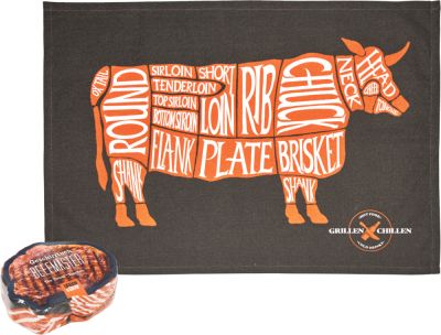 Geschirrtuch BEEFMASTER aus Baumwolle - Urban&Gray