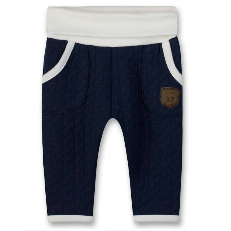 Gesteppte Jungen Hose dunkelblau 62 Gesteppte Jungen Hose dunkelblau 62