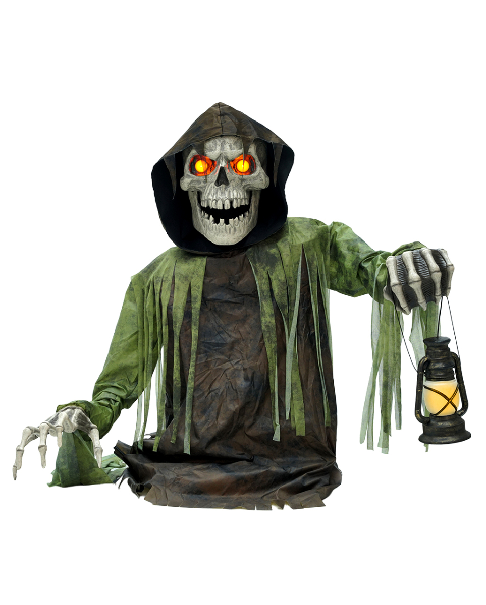 Gigantischer Skelett Groundbreaker Halloween Animatronic 147cm