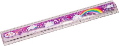 Glitzer-Lineal - Einhorn-Paradies Glitzer-Lineal - Einhorn-Paradies