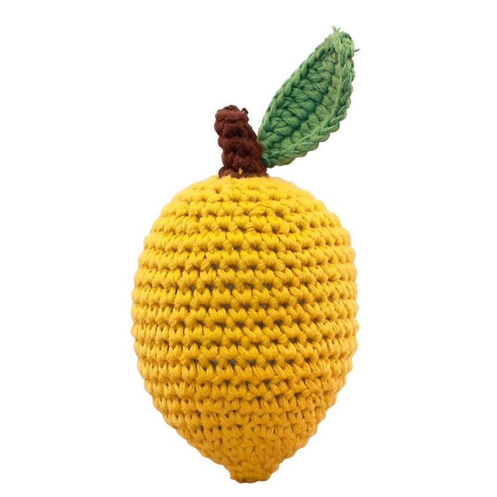 Global Affairs - Gehäkelte Rassel Zitrone