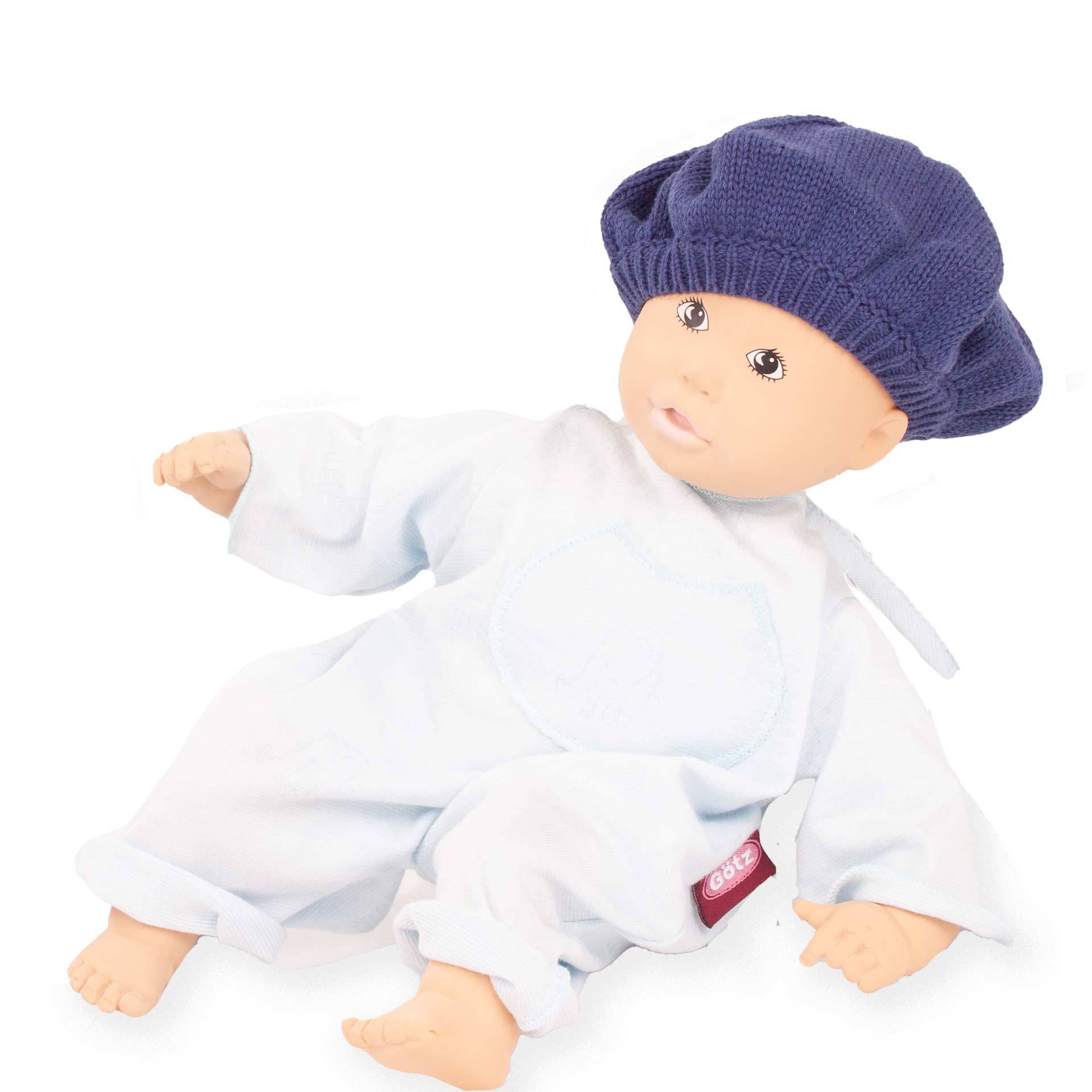 Götz - Cosy Lina Baby Pure blaue Mütze Götz - Cosy Lina Baby Pure blaue Mütze