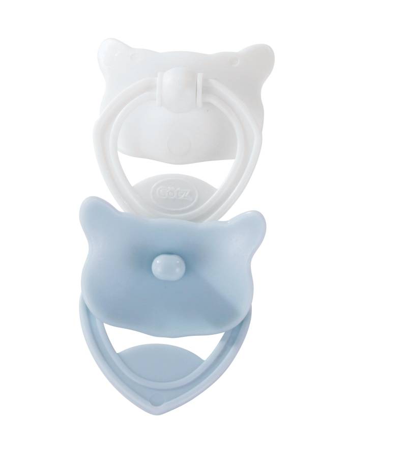 Götz - Götz 3402237 Cookie Schnuller, blau&weiß Götz - Götz 3402237 Cookie Schnuller, blau&weiß