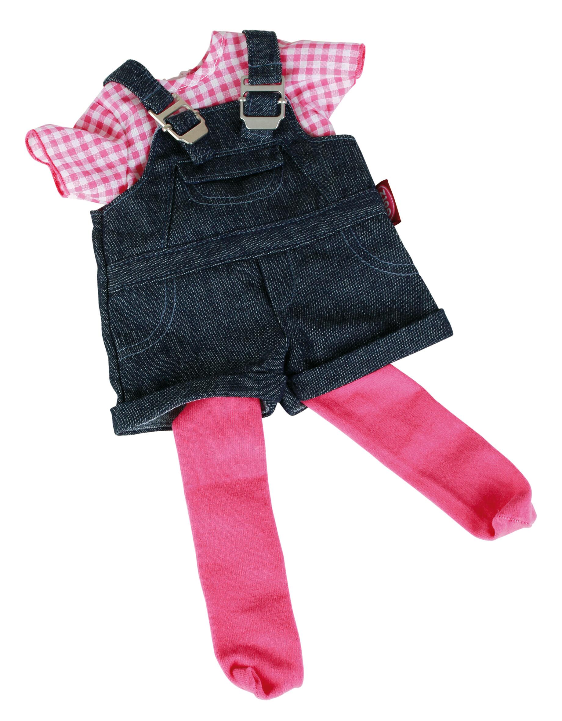 Götz - Götz Puppenmanufaktur – Kombi Jeanslatzhose Gr. XL Puppenkleidung Götz - Götz Puppenmanufaktur – Kombi Jeanslatzhose Gr. XL Puppenkleidung