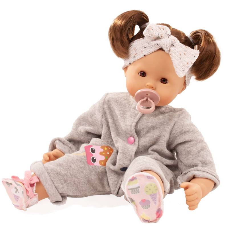 Götz - Maxy Muffin,Popsicle; Puppe mit Haar ;42 cm; braune Schlafaugen