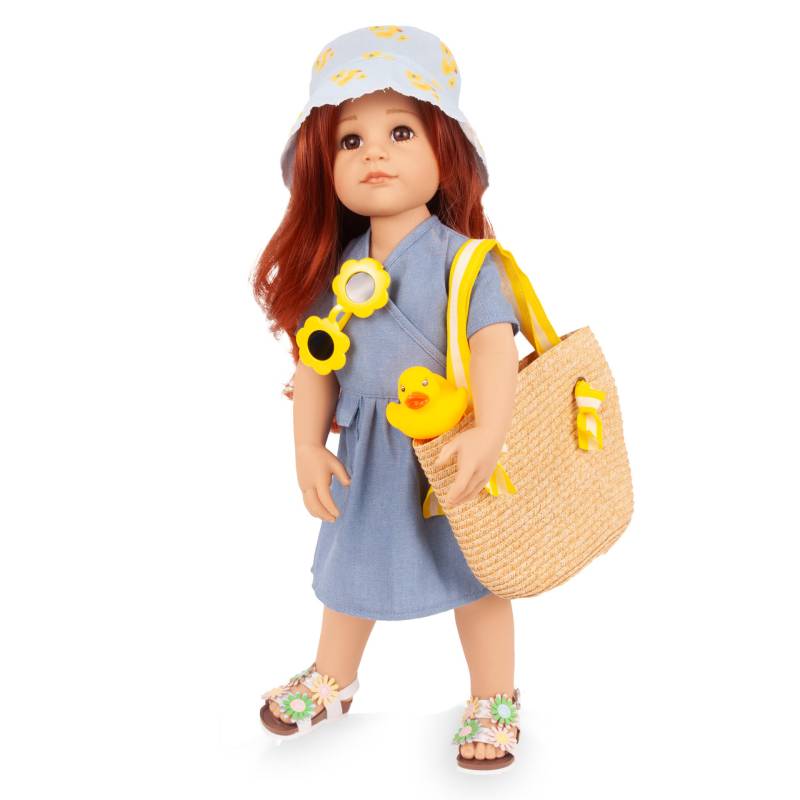 Götz - Puppe 50cm Hannah mit Ente
