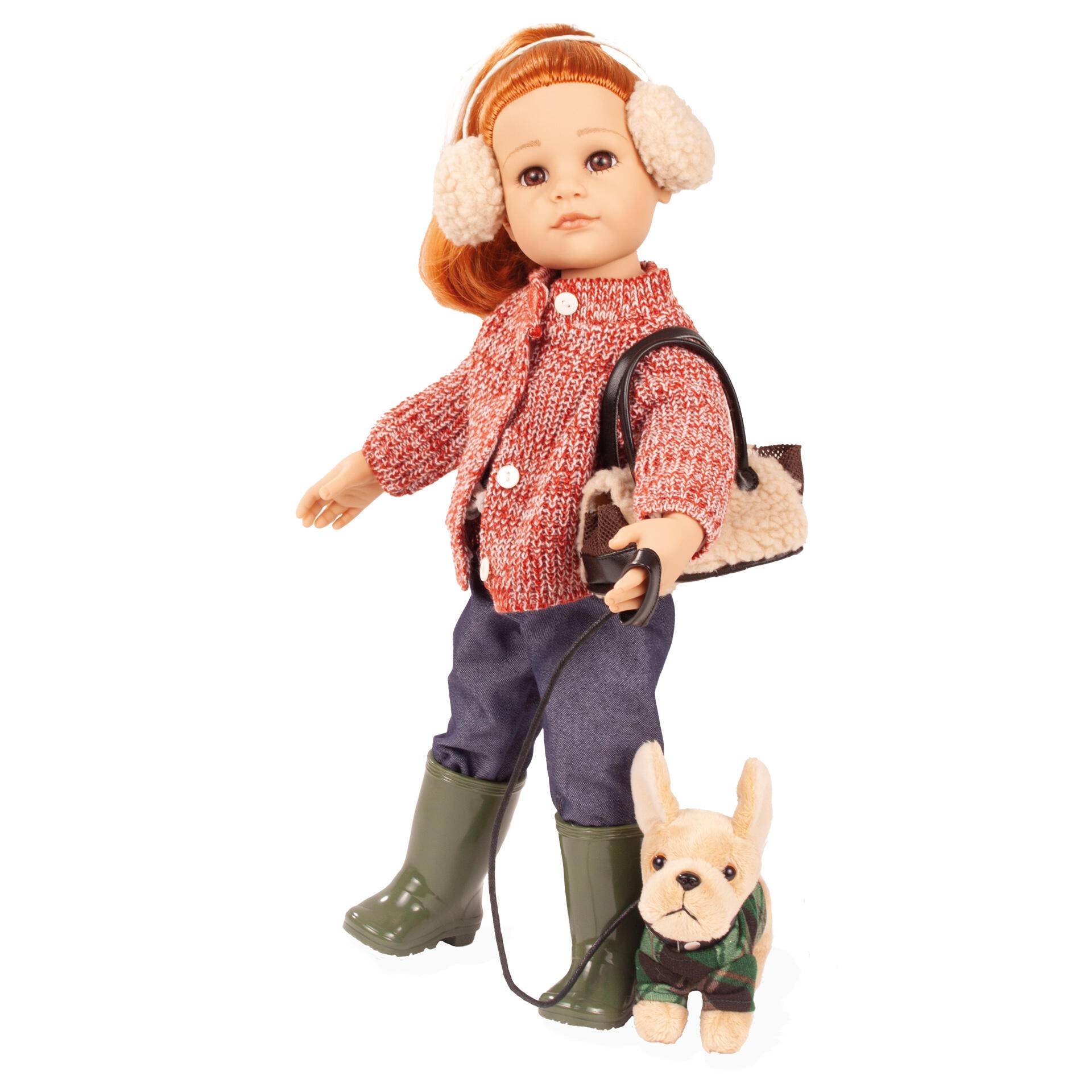 Götz - Puppe 50cm Hannah mit Hund