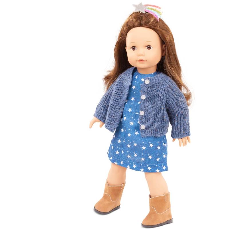 Götz - Puppe Elisabeth / Sternenkleid mit Jacke / 46cm Götz - Puppe Elisabeth / Sternenkleid mit Jacke / 46cm