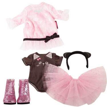 Götz Puppen Combi Ensemble Cat in Style Gr. XS