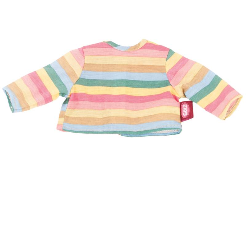 Götz - Puppenkleidung 30 cm T-Shirt Streifen bunt