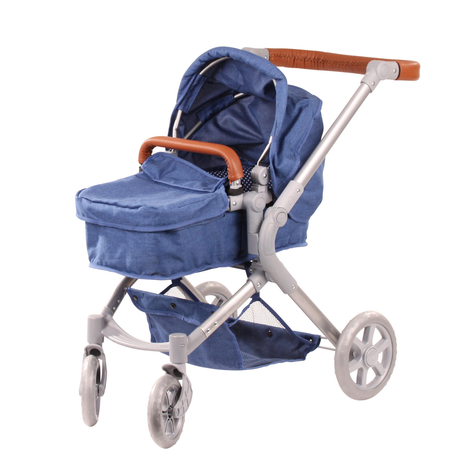 Götz - Puppenwagen 2 in 1 Denim & Sp