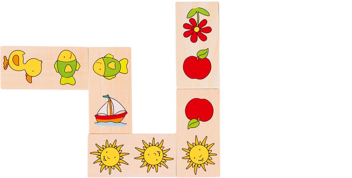 Goki - Dominospiel ab 2 Jahre Goki - Dominospiel ab 2 Jahre