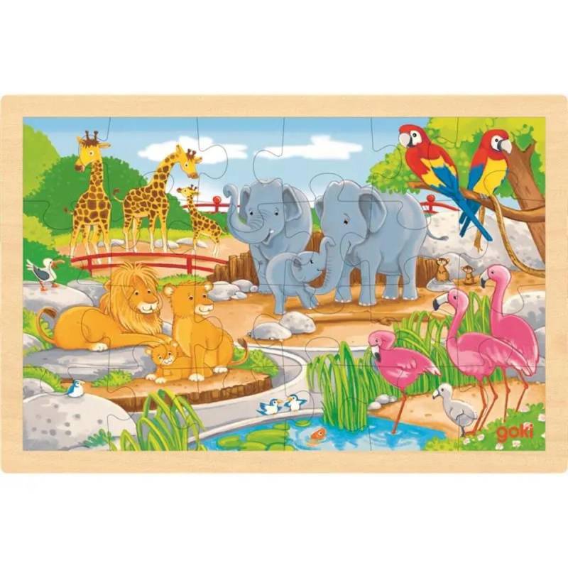 Goki - Einlegepuzzle Bauernhof/ Zoo Goki - Einlegepuzzle Bauernhof/ Zoo